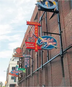  ?? EDMONTON HERITAGE ?? David Holdsworth, the brains behind the neon museum, is an urban designer in Edmonton’s heritage department who tries to persuade local building owners to preserve their edifices.