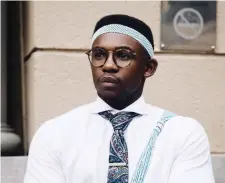  ??  ?? ON STYLE: Panellist Siya Beyile, founder of online platform for men’s fashion and lifestyle The Threaded Man, will be sharing industry insights on Tuesday at the Wear SA Fashioning the Future workshop.