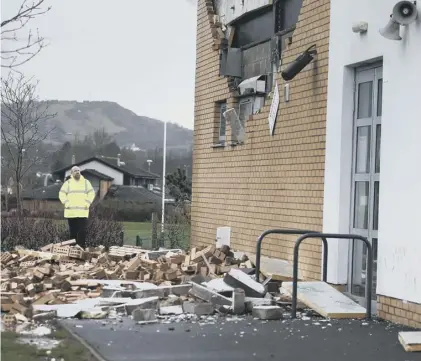  ??  ?? 0 The scandal over school buildings faults in Edinburgh appears to be just the tip of the iceberg