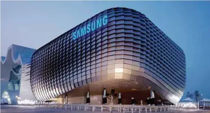  ?? (Foto Hiasan) ?? Samsung catat untung operasi AS$5.6 bilion pada suku kewangan kedua.