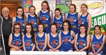  ??  ?? St Anne’s team Sadie Myers, Anna Goulding, Olivia Goulding, Chloe O’Connor, Elaine O’Donoghue, Megan Brosnan, Kimberley O’Brien, back row, from left: Bríd Fleming, Aoife Kissane, Sadie Kennedy, Mairead O’Mahony, Julanne Murphy and Mileta Formalyte with...