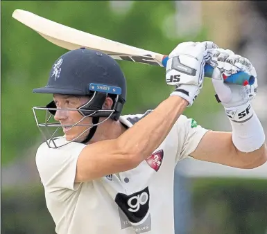  ?? Picture: Ady Kerry ?? Joe Denly – scored 154 in Kent’s first innings against Hampshire