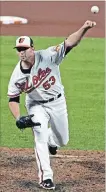  ?? BALTIMORE SUN FILE PHOTO ?? Zach Britton is pitching well, yet Baltimore wants to trade him.