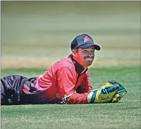  ?? ?? The decision has been made to postpone Goulburn Valley Bush Bash League three. Pictured is CPW Panthers wicketkeep­er Ben Fulford.