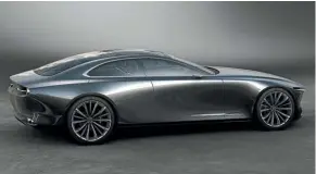  ??  ?? Extravagan­t Vision Coupe is a concept-sister-car to Kai.