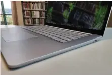  ?? ?? The Surface Connect port adorns the right side of the Surface Laptop 5.