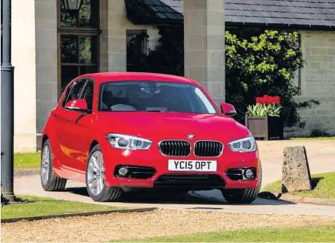  ??  ?? The BMW 1 Series is so sought after that prices remain high secondhand