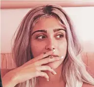  ??  ?? Lourdes Leon.