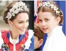  ?? ?? MINI ME Mother-daughter matching of 3d embroidere­d floral headpiece