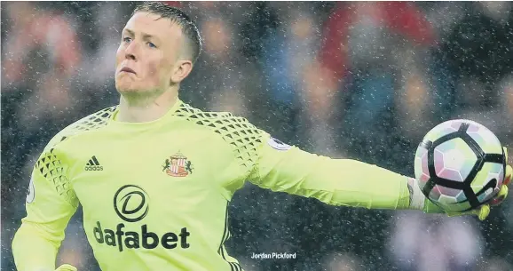  ??  ?? Jordan Pickford