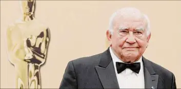  ?? Matt Sayles / Associated Press file ?? Actor Ed Asner, the blustery but lovable Lou Grant in two successful television series, has died. He was 91.