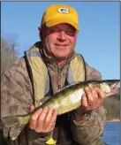  ??  ?? Starting in mid-February, walleyes begin spawning in many Arkansas rivers, making them fairly accessible for anglers in moving water. (Arkansas Democrat-Gazette/Bryan Hendricks)