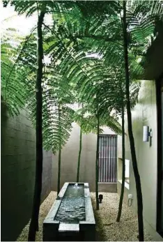  ?? Picture by Landart design ?? Yong's Bungalow at Pulau Tikus, Penang designed by Landart Design that has made the space natural yet functional.