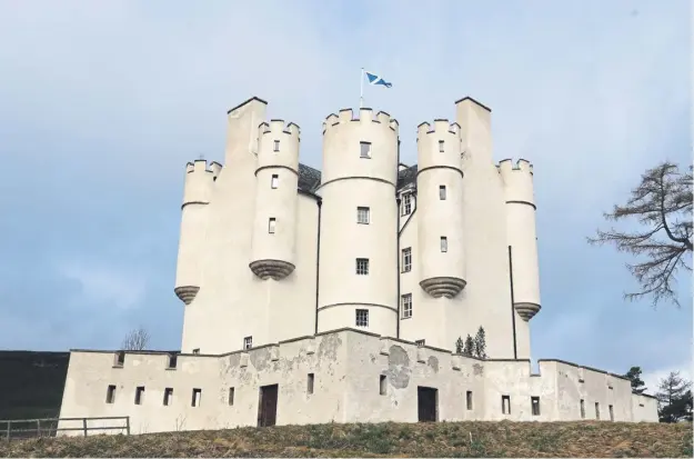  ?? ?? Braemar Castle, which was built in 1628 by John Erskine, Earl of Mar, is set to reopen its doors to the public after £1.6m of restoratio­n work, which was completed last year