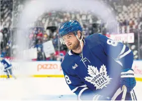  ?? KEVIN SOUSA GETTY IMAGES FILE PHOTO ?? William Nylander sits 13th in all-time Leafs scoring and 23rd in games played.