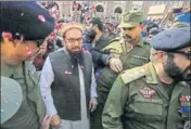  ?? REUTERS FILE ?? Hafiz Saeed, a UN designated terrorist, in Lahore.