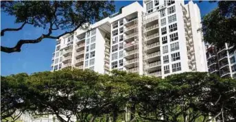  ?? BLOOMBERG PIC ?? Singapore raised the stamp duty on the portion of a property’s price above S$1 million to four per cent from three per cent in its budget on Monday.