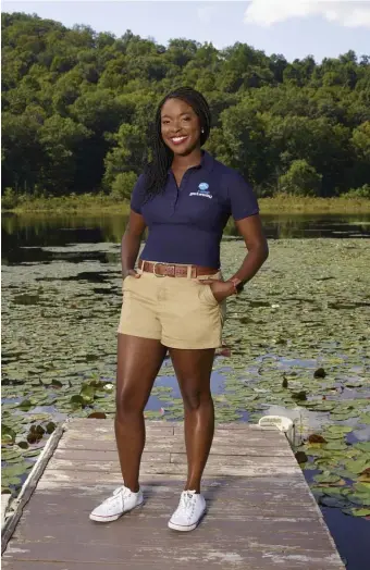  ??  ?? Monica O’Neal spends her summer weekends as a senior social coordinato­r for BRAVO’s ‘Camp Getaway.’