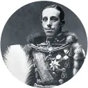  ??  ?? Spain’s King Alfonso in 1910