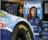  ?? MATT SLOCUM — THE ASSOCIATED PRESS FILE ?? Danica Patrick watches during practice last month in Watkins Glen, N.Y.