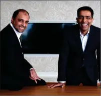  ??  ?? Brothers Zuber and Mohsin Issa acquired Asda in a private equity-backed deal