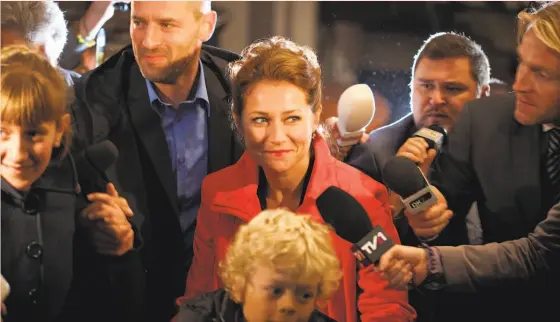  ?? Mike Kollöffel / DR TV ?? “Borgen,” with Sidse Babett Knudsen, is a Danish series that ran 201013, featuring all the usual things that can’t happen now.
