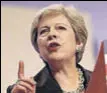  ?? REUTERS ?? British PM Theresa May faces growing pressure to rethink her plan for leaving the EU.