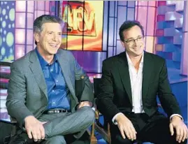  ?? Mitch Haddad ABC via Getty Images ?? FORMER “AFV” HOSTS Tom Bergeron, left, and Bob Saget in 2009. Along with its run on ABC and in syndicatio­n, “AFV” airs in 193 territorie­s across the world.