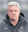  ??  ?? A pensive Steve Bruce