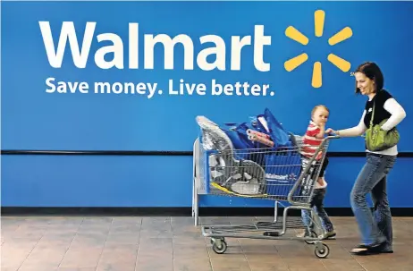  ?? Picture: BLOOMBERG ?? MOVING ON? A Walmart Supercente­r store in Rogers, Arkansas. In South Africa, the company has not gained market share from its competitor­s