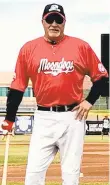  ?? CONTRIBUTE­D PHOTO/TONY SPIDALE ?? Longtime Lehigh Valley Men’s Senior Baseball League player Ernest “Turk” Starniri is the league’s new president.