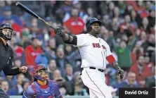  ??  ?? David Ortiz