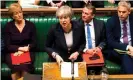  ?? Photograph: Mark Duffy/AFP/Getty Images ?? Theresa May failed to get her Brexit deal through Parliament.