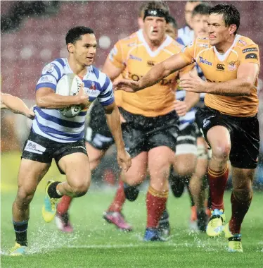  ?? BackpagePi­x ?? Western Province scrumhalf Herschel Jantjies, here in action against the Free State Cheetahs last month, is definitely a player to watch for the future, according to WP assistant coach Dawie Snyman |