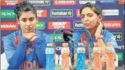  ?? GETTY ?? Harmanpree­t (right) took over T20 captaincy from Mithali.