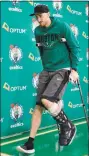  ?? Steven Senne / Associated Press ?? The Celtics’ Gordon Hayward suffered a season-ending ankle injury on opening night.