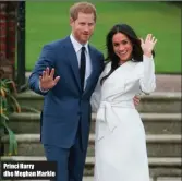  ??  ?? Princi Harry dhe Meghan Markle