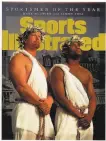  ?? Sports Illustrate­d / Associated Press 1998 ?? Sports Illustrate­d named sluggers Mark McGwire and Sammy Sosa its Sportsmen of the Year for 1998.