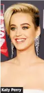  ??  ?? Katy Perry