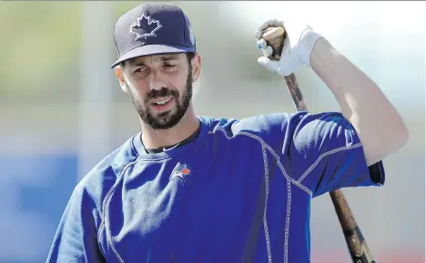  ?? CHRIS O’MEARA / THE ASSOCIATED PRESS ?? The Toronto Blue Jays’ Chris Colabello has been suspended by Major League Baseball for 80 games after testing positive for the banned substance Dehydrochl­ormethylte­stosterone, sold under the name Turinabol.