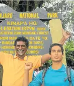  ?? Picture: FACEBOOK/JAY NAIDOO ?? TOP OF THE BUCKET LIST: Jay Naidoo on his expedition to Mount Kilimanjar­o