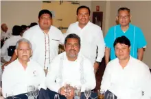  ?? Jesús Aguilar, ?? Raúl de la Cruz, Alexis Martínez, René Cárdenas y Daniel Cotoc.