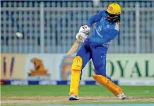  ?? Photo by M. Sajjad ?? Chris Gayle will turn out for Jozi Stars in South Africa’s Mzansi Super League. —