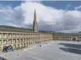  ??  ?? DESTINATIO­N: Halifax’s Piece Hall.