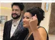  ??  ?? Wieder fit: Anna Netrebko und ihr Ehemann Yusif Eyvazov