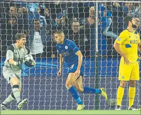  ?? FOTO: EFE ?? Islam Slimani batió a Casillas El argelino desató la locura en el King Power Stadium