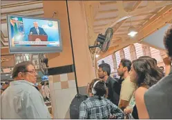  ??  ?? RATING. El escándalo político monopolizó las pantallas en Brasil.