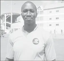  ??  ?? Guyana Jaguars Head Coach, Rayon Griffith