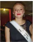  ??  ?? Marie Hoorelbeke élue Miss Acai Vimoutiers 2018