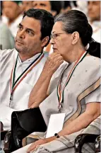  ??  ?? #5 (10) SONIA GANDHI AND RAHUL GANDHI 71 UPA Chairperso­n 47 Congress President
